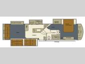 Floorplan - 2014 EverGreen RV Bay Hill 365RL