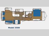 Floorplan - 2014 Prime Time Manufacturing Sanibel 3500
