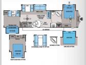 Floorplan - 2014 Jayco Jay Flight Bungalow 40BHS