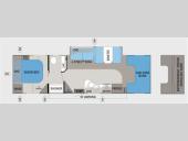 Floorplan - 2014 Jayco Greyhawk 31FK