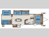 Floorplan - 2014 KZ Spree 329IK