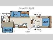 Floorplan - 2014 KZ Durango 1500 D296BH