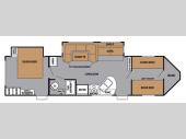 Floorplan - 2014 Forest River RV V-Cross Classic 31VFBKS