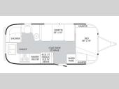 Floorplan - 2014 Airstream RV Flying Cloud 20