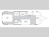 Floorplan - 2014 Airstream RV Flying Cloud 28