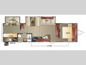 Floorplan - 2014 Venture RV SportTrek 322VBH