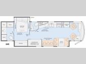 Floorplan - 2014 Itasca Solei 38R