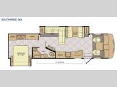 Floorplan - 2014 Fleetwood RV Southwind 34A
