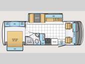 Floorplan - 2014 Newmar Bay Star Sport 2702