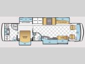 Floorplan - 2014 Newmar Ventana LE 3847