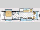 Floorplan - 2014 Newmar Ventana LE 3849