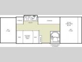 Floorplan - 2007 Fleetwood RV Evolution E2