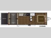 Floorplan - 2014 Keystone RV Energy 235FBWE