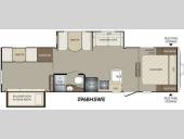 Floorplan - 2014 Keystone RV Bullet 296BHSWE