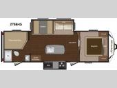 Floorplan - 2014 Keystone RV Sprinter Wide Body 278BHS