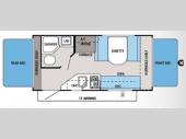 Floorplan - 2014 Jayco Jay Feather SLX 16XRB