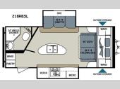 Floorplan - 2014 Dutchmen RV Aerolite 218RBSL