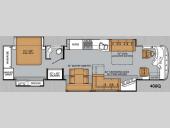 Floorplan - 2014 Thor Motor Coach Tuscany XTE 40GQ