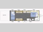 Floorplan - 2014 Weekend Warrior RV Mfg. Weekend Warrior WFB20