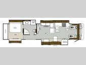 Floorplan - 2014 Forest River RV Charleston 430FK