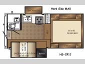 Floorplan - 2014 Palomino Backpack Edition HS 2911 MAX