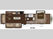 Floorplan - 2014 Keystone RV Montana 3610 RL
