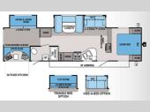 Floorplan - 2014 Jayco Eagle 314BHDS