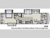 Floorplan - 2006 Damon Challenger 372