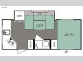 Floorplan - 2015 Forest River RV R Pod RP 179