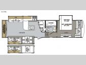 Floorplan - 2015 Forest River RV Cardinal 3727RE