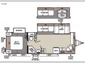 Floorplan - 2015 Forest River RV Flagstaff Super Lite 26FKWS