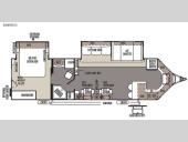 Floorplan - 2015 Forest River RV Flagstaff V-Lite 30WFKSS