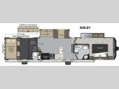 Floorplan - 2015 Keystone RV Raptor 365LEV