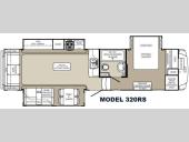 Floorplan - 2015 Palomino Columbus F320RS