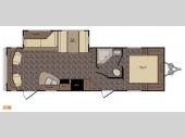 Floorplan - 2015 CrossRoads RV Zinger ZT27RL