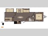 Floorplan - 2015 CrossRoads RV Zinger ZT33BH
