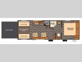 Floorplan - 2014 Forest River RV Vengeance Super Sport 25V