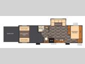 Floorplan - 2014 Forest River RV Vengeance Super Sport 29V