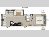 Floorplan - 2015 Keystone RV Passport 2890RL Grand Touring