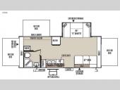 Floorplan - 2015 Forest River RV Flagstaff Shamrock 233S