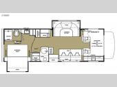 Floorplan - 2015 Forest River RV Sunseeker 2700DS Ford