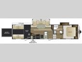 Floorplan - 2015 Keystone RV Cougar 326SRX