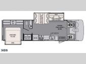 Floorplan - 2015 Forest River RV FR3 30DS