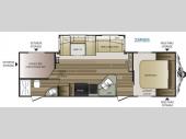 Floorplan - 2015 Keystone RV Cougar X-Lite 28RBS