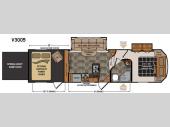 Floorplan - 2014 Dutchmen RV Voltage V-Series V3005 V Series