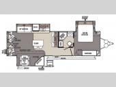 Floorplan - 2015 Forest River RV Rockwood Signature Ultra Lite 8329SS