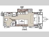 Floorplan - 2015 Forest River RV Rockwood Mini Lite 2503S