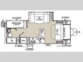 Floorplan - 2015 Forest River RV Rockwood Mini Lite 2504S