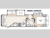 Floorplan - 2014 Palomino Sabre Silhouette 292RLDS