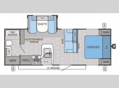 Floorplan - 2015 Jayco Jay Flight 24FBS